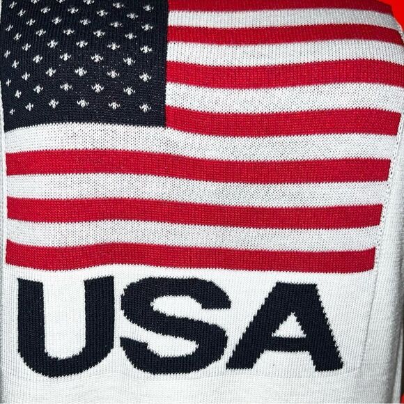 Faded Glory vintage white acrylic sweater ! - Picture 4 of 9